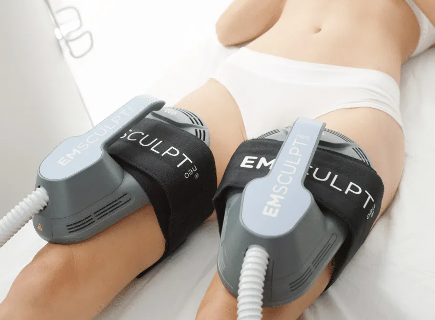 Tonificación de muslos y glúteos con M-Sculp en Bogotá